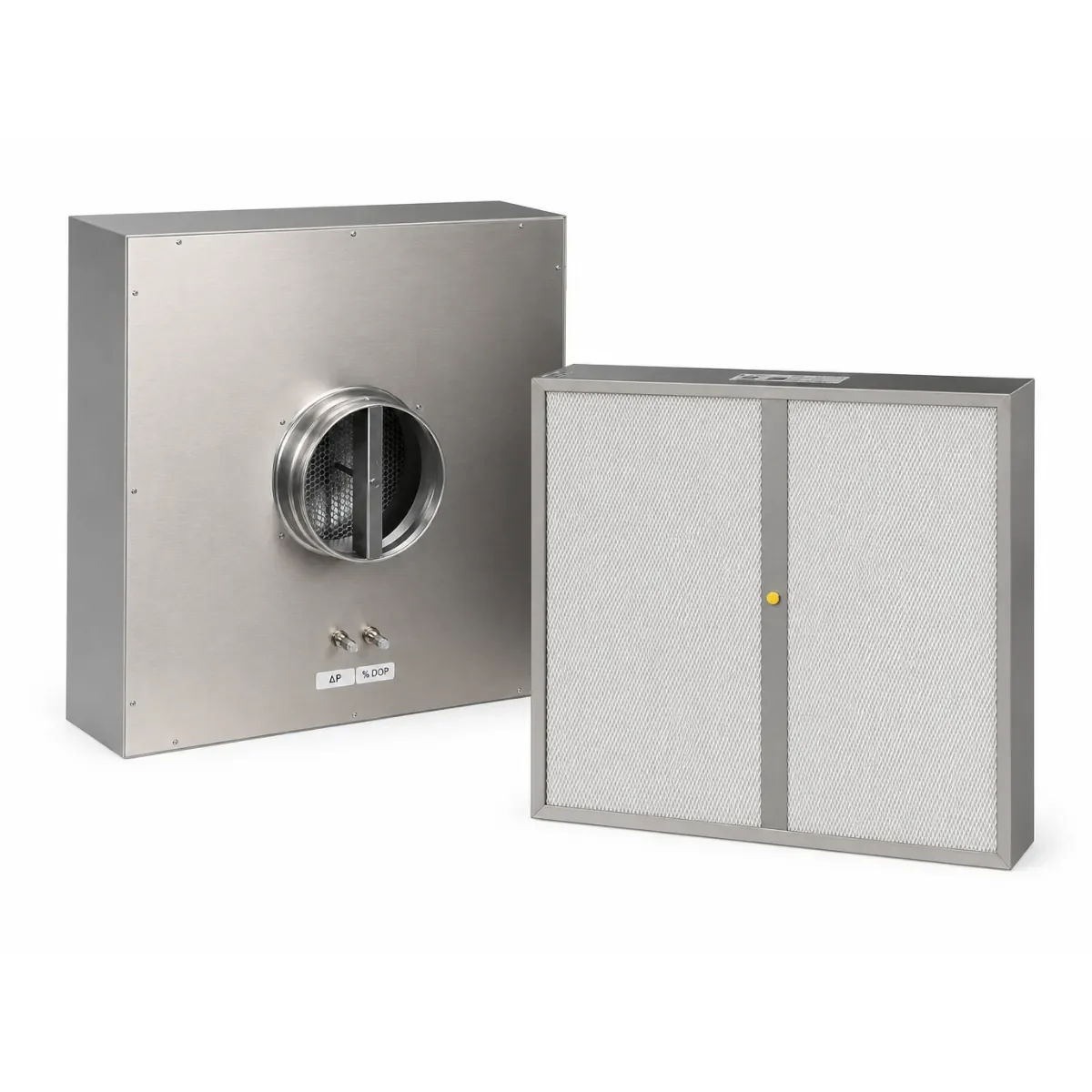 HEPA terminal hood filter for cleanrooms, hospitals and pharmaceutical air filtration applications