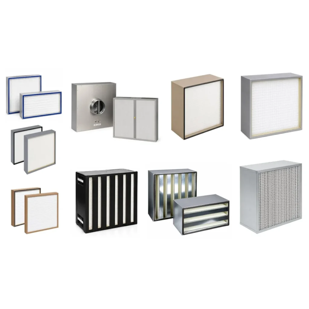 Absolute HEPA and ULPA filters for cleanroom, pharmaceutical, and critical air filtration applications