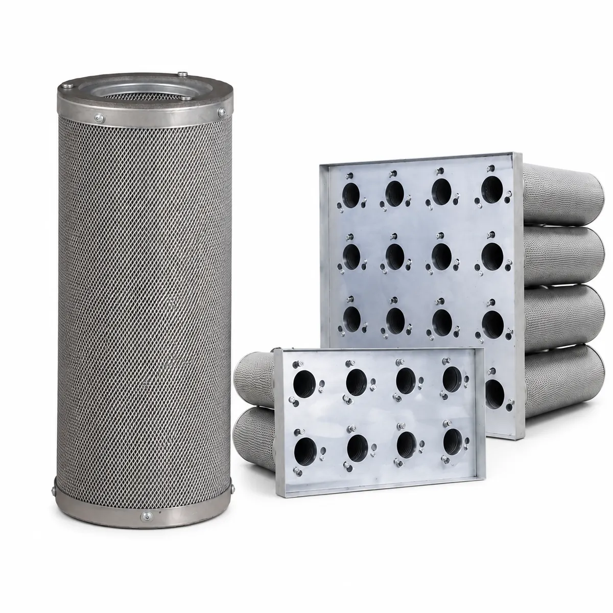 Activated Carbon Cartridge Type Filter for HVAC systems – High efficiency gas phase filtration for VOC removal, odor control and corrosive gas adsorption.