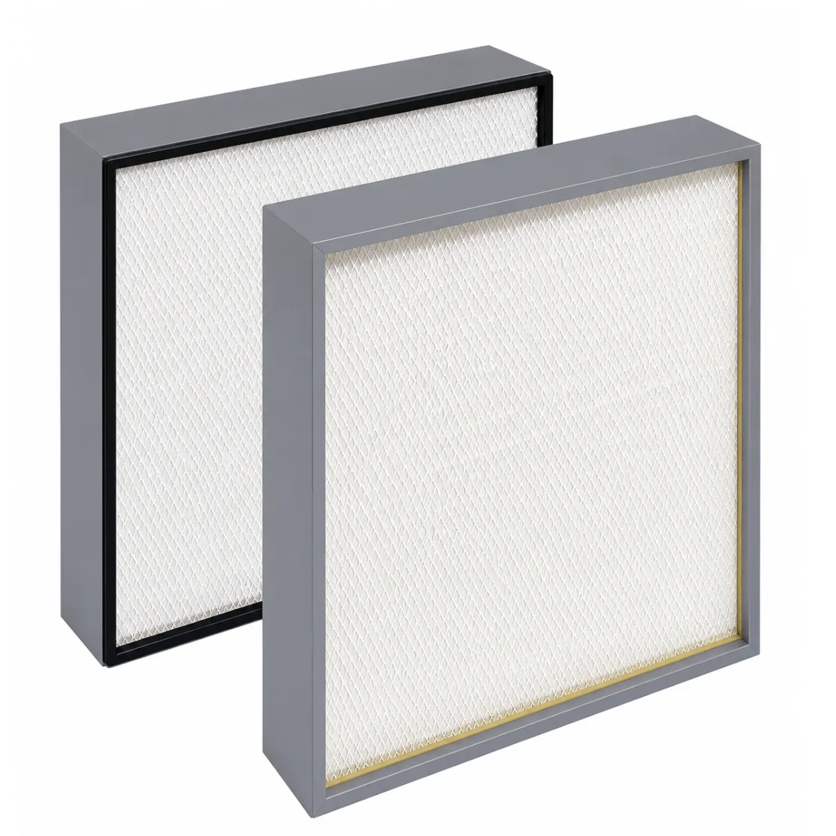 Ceiling HEPA filter with aluminum frame for cleanrooms, hospitals and critical air filtration applications
