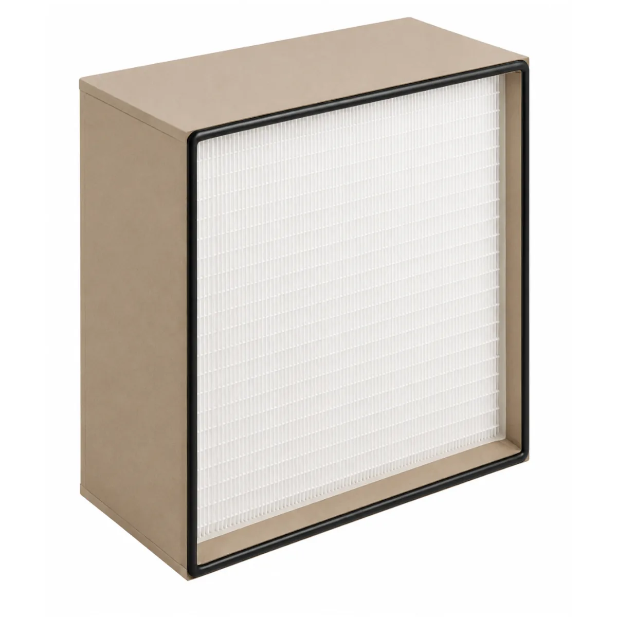 HEPA deep pleat filter with MDF frame for cleanroom, hospital and pharmaceutical air filtration applications