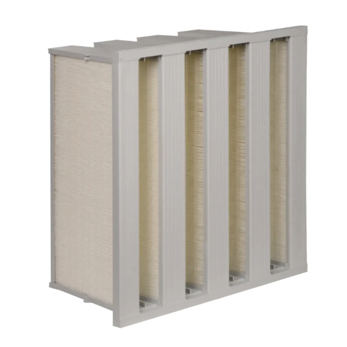 V-compact EcoFlow filter for energy efficient HVAC and air filtration systems